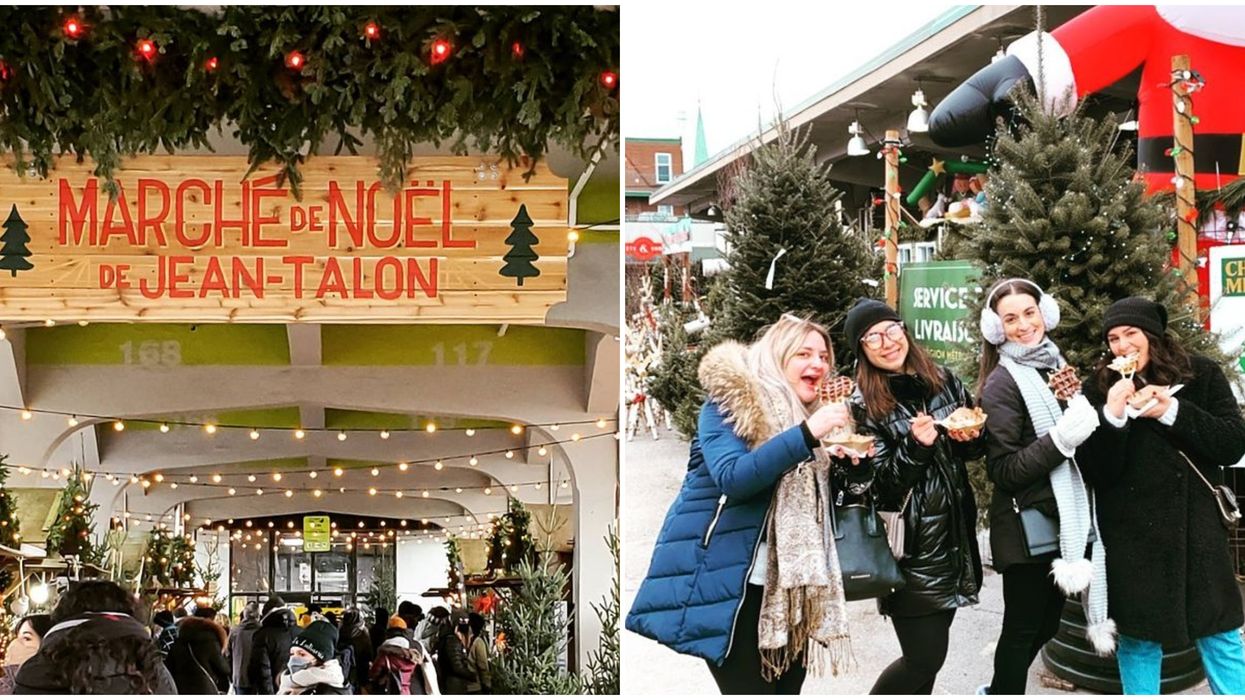 Le 1er Marché de Noël de Jean-Talon est ouvert et voici de quoi ça a l'air (PHOTOS)