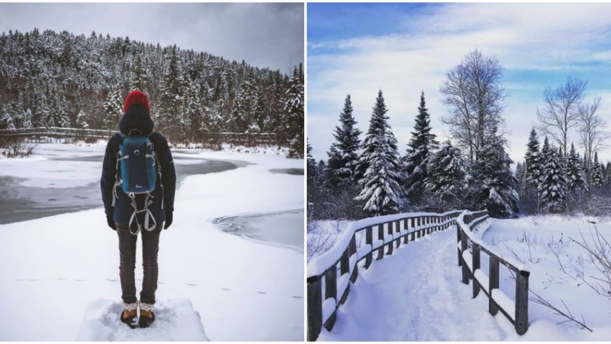 Cet endroit isolé tout près de Québec est idéal pour t'évader avec ta personne cet hiver