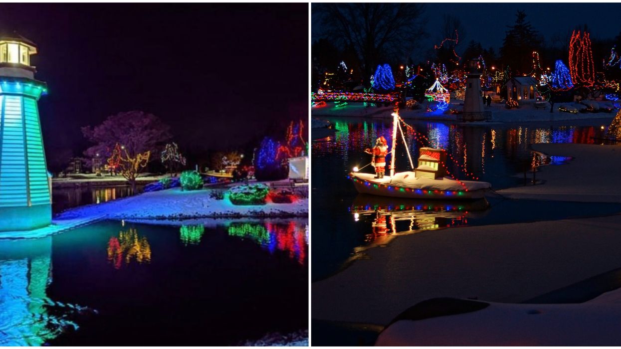 You Can Drive-Thru A Twinkling Utopia Of Lights For Free In Ontario This Month