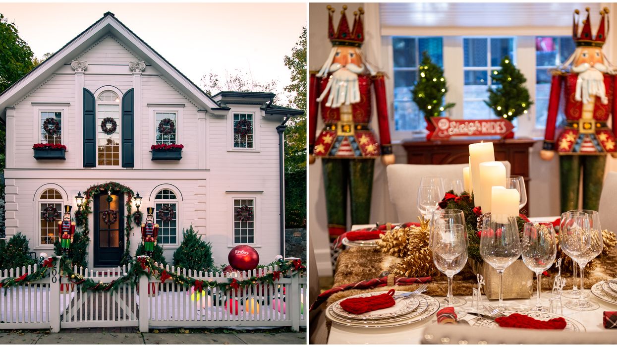 This All-Out Christmas Home For Rent In Connecticut Belongs In The North Pole (PHOTOS)