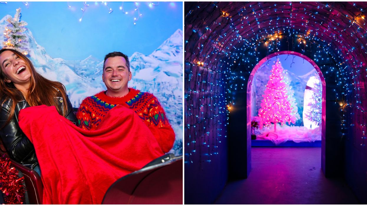 This Magical Houston Winter Wonderland Bar Is Bringing 'Snow' To H-Town