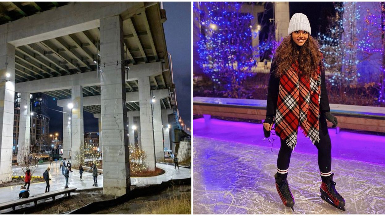 You Can Glide Around Toronto's Massive Figure-Eight Skating Trail Starting Next Week