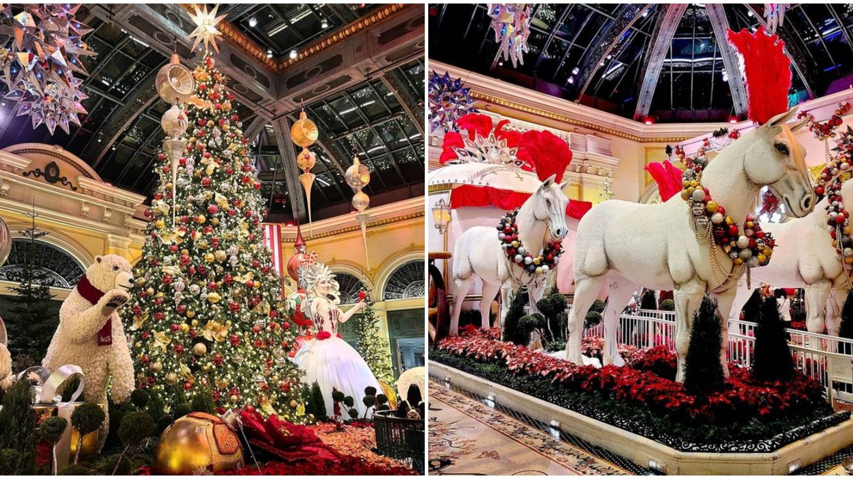 These 7 Las Vegas Landmarks Are Going All Out For The Holidays