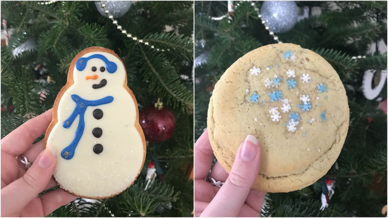 I Tried Tim Hortons vs Starbucks Christmas Cookies & This Is My Honest Opinion