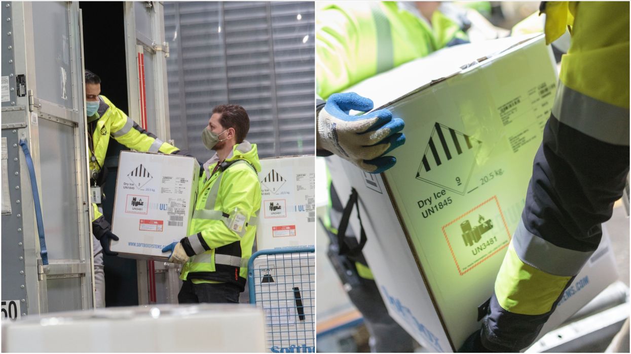 COVID-19 Vaccines Are Heading To Canada Next Week & Here Are The 'First Images' (PHOTOS)