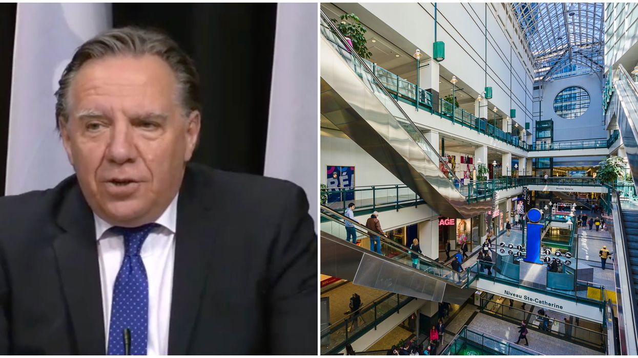 Francois Legault confirme la fermeture des commerces non essentiels durant les Fêtes