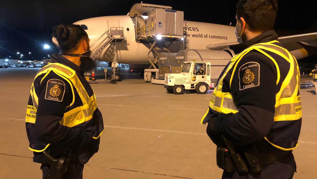 COVID-19 Vaccines Are Making Their Way Across Canada & It's A 'Historic' Moment (PHOTOS)