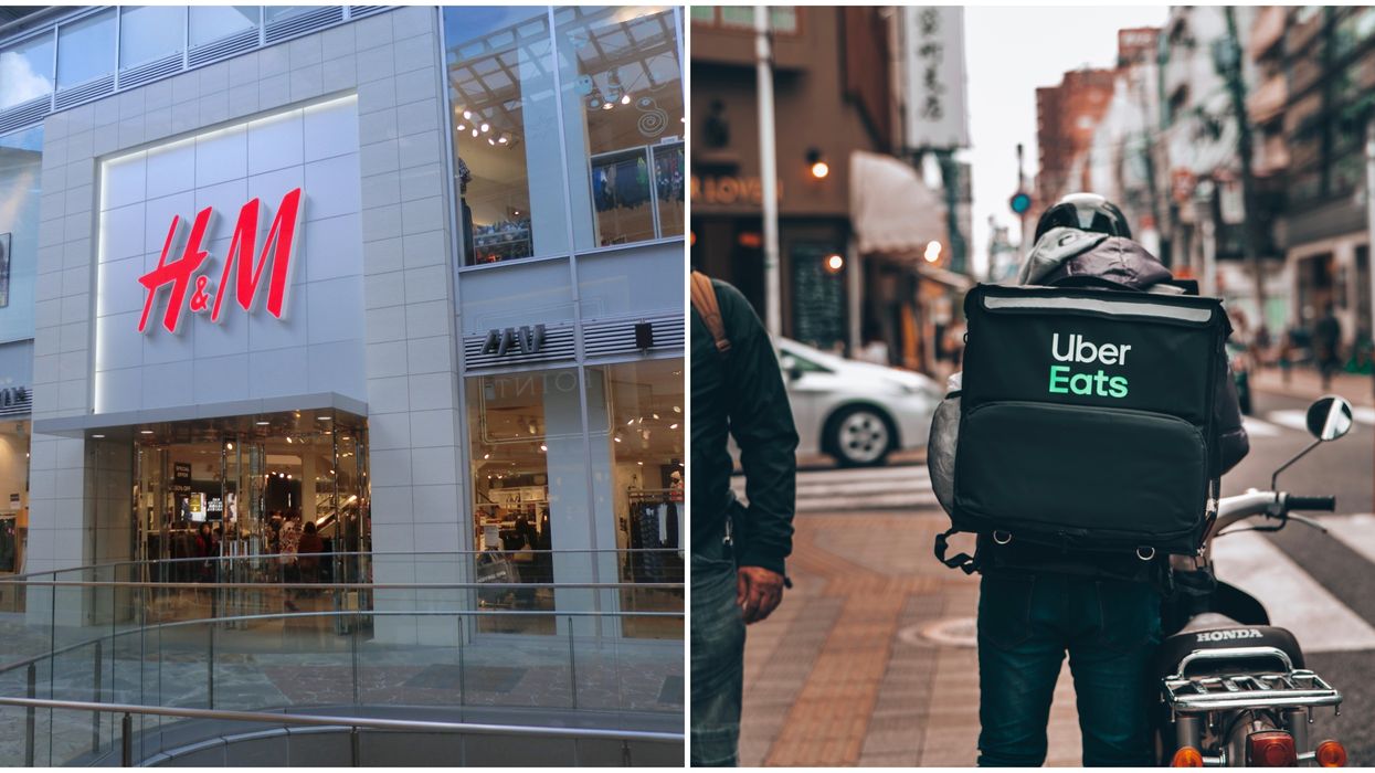 Canadians Can Get Clothing From Food Delivery Apps & These Are The Stores So Far