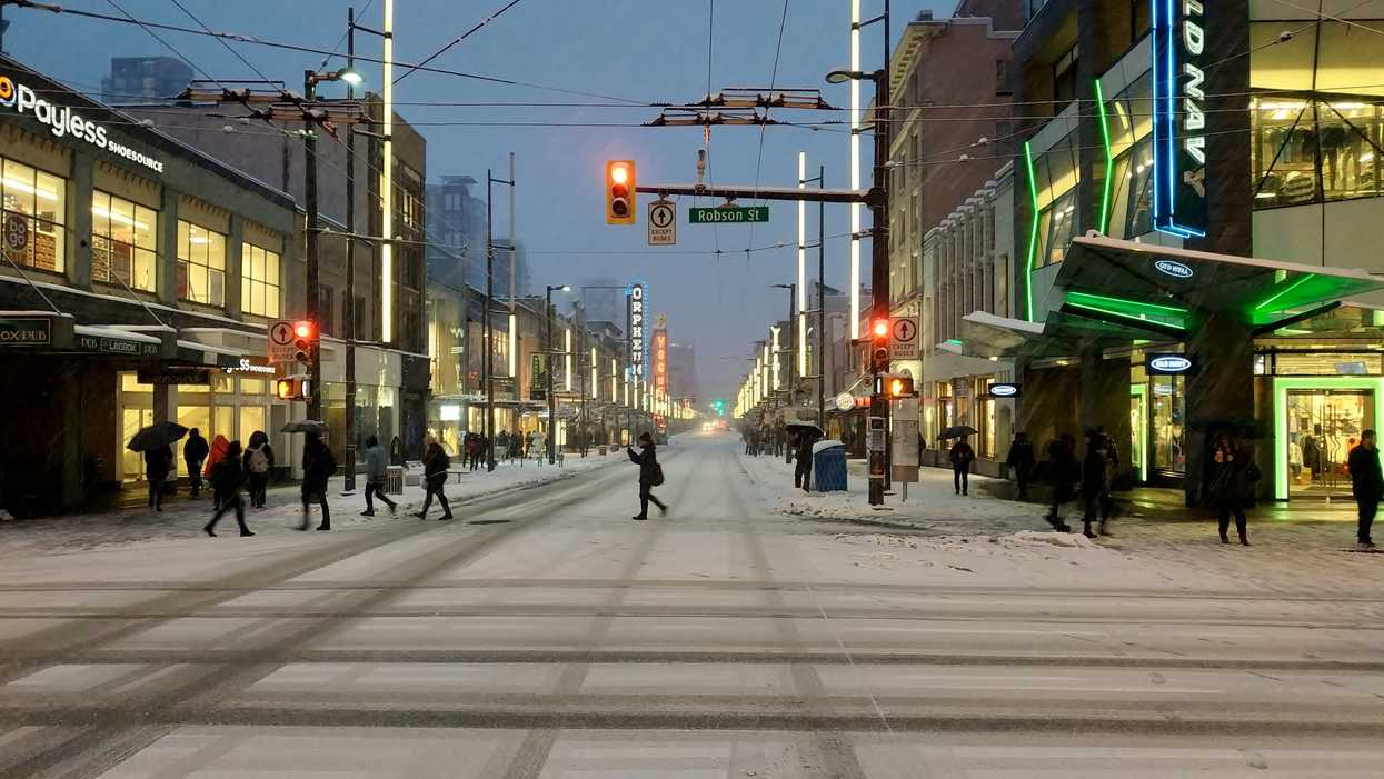A Huge Snowstorm In BC Has About 32,000 People Without Power In Right Now