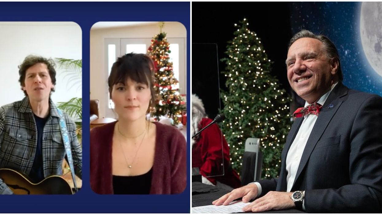 François Legault partage une nouvelle version de « 23 décembre » et ça reste dans la tête