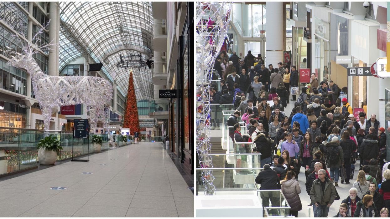 Toronto's Busiest Shopping Week Has Never Looked So Different (PHOTOS)