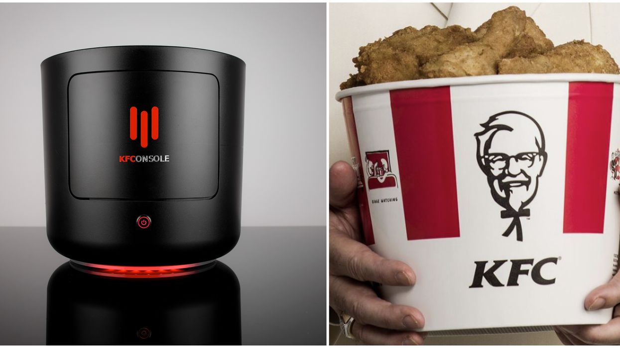 KFC Is Actually Launching A Gaming Console That Will Also Warm Your Chicken (VIDEO)