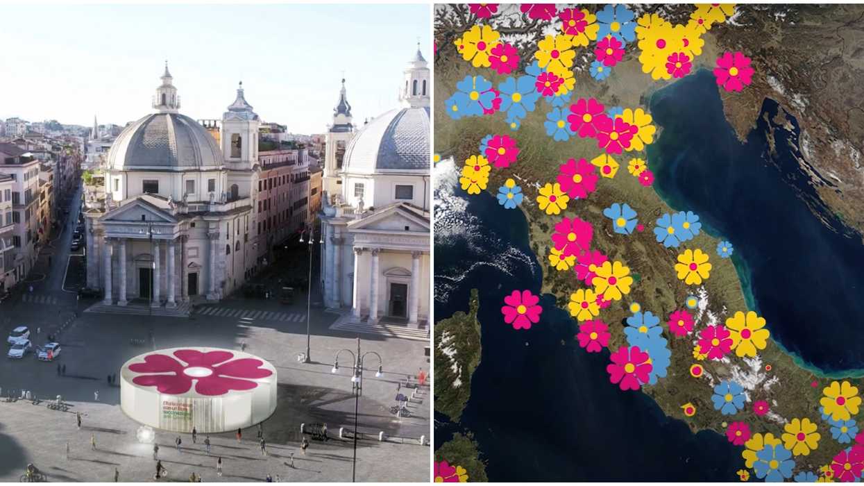 Italy's Flower-Shaped Vaccination Centres Will Celebrate Life In Bloom Again (VIDEO)