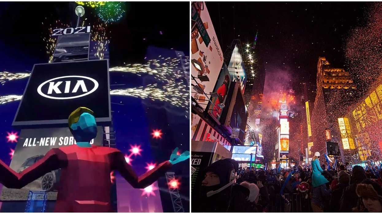 You Can Actually Watch The Times Square Ball Drop Live In Video Game Form