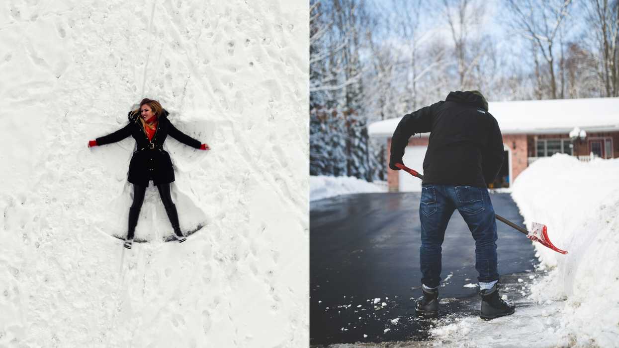 You Can Volunteer To Become A 'Snow Angel' For Your Neighbours & It's So Canadian