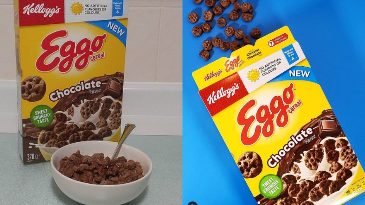 Stop Everything, You Can Now Get Kellogg’s Eggo Chocolate Flavour Cereal In Canada
