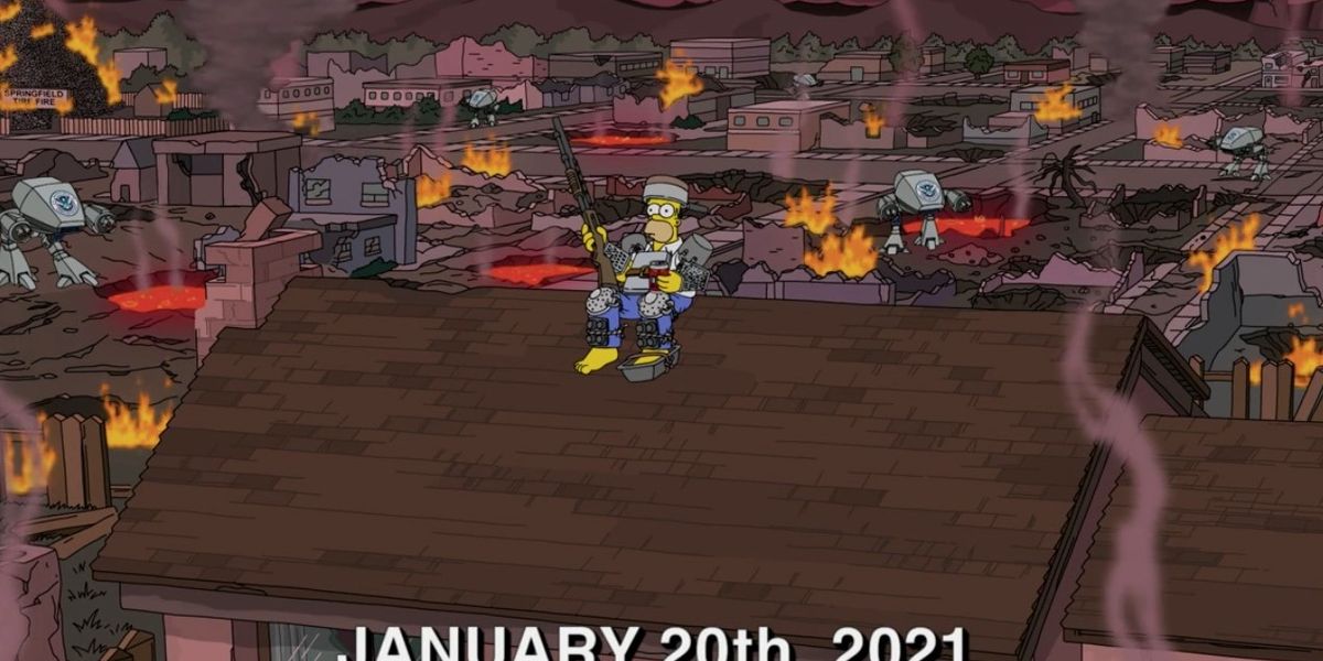 The Simpsons Actually Predicted The US Capitol Riots (VIDEO) - Narcity