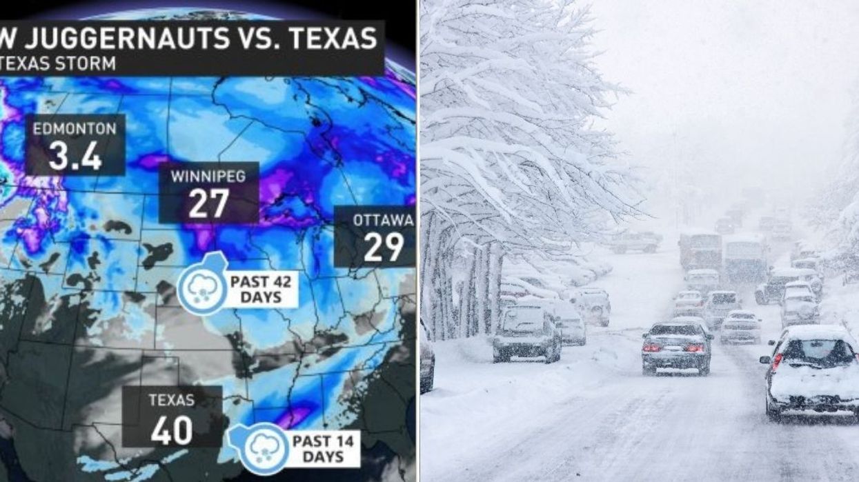 Canada Is Getting Hardly Any Snow This Winter & Even Texas Is Putting Us To Shame