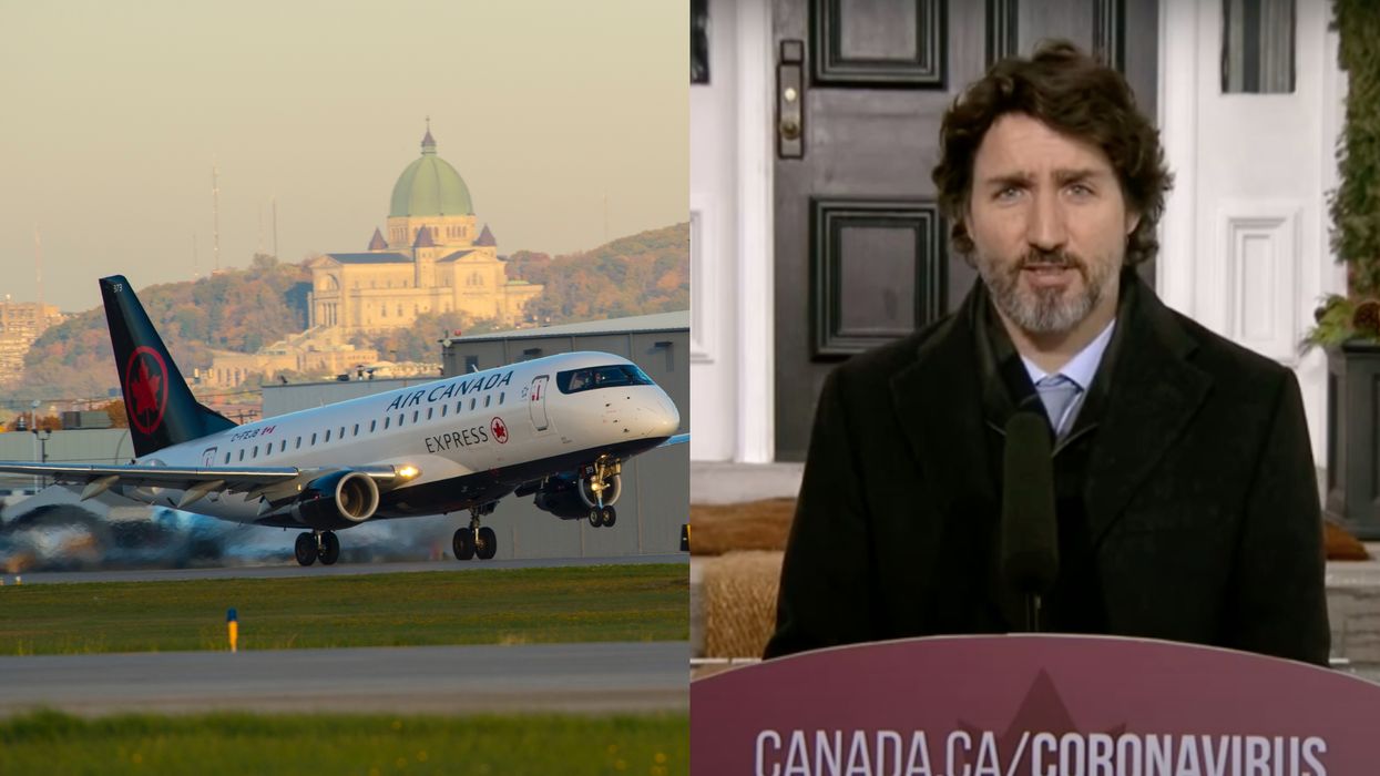 Variants de la COVID-19 : Justin Trudeau n'exclut pas d’interdire certains vols