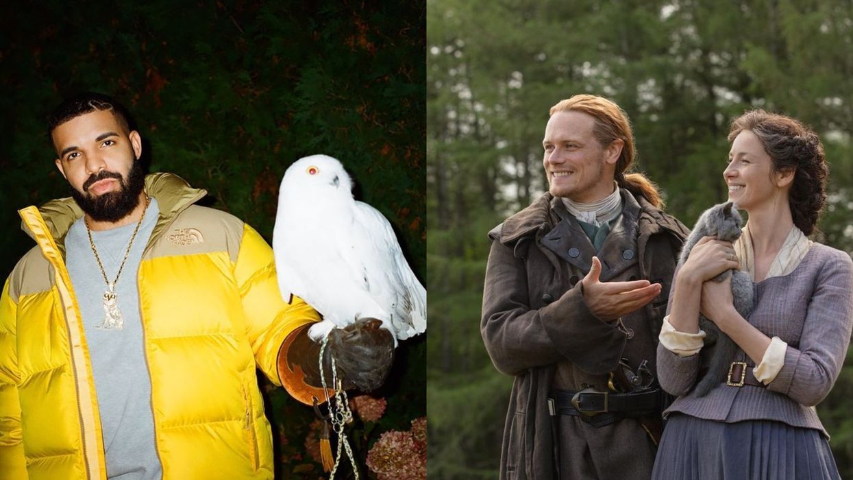 One Of Drake's Songs Is Being Compared To A Scene From Outlander & Its Hilarious