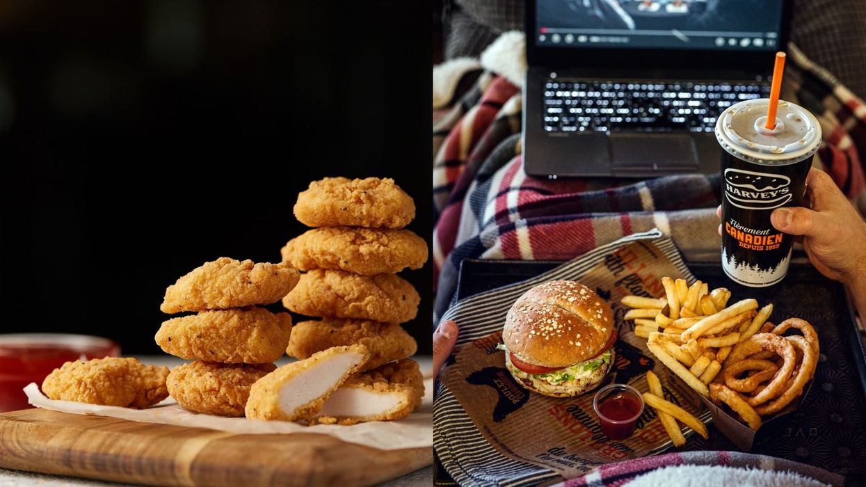 Voici comment ajouter 6 croquettes de poulet gratuites à ta prochaine commande Harvey's