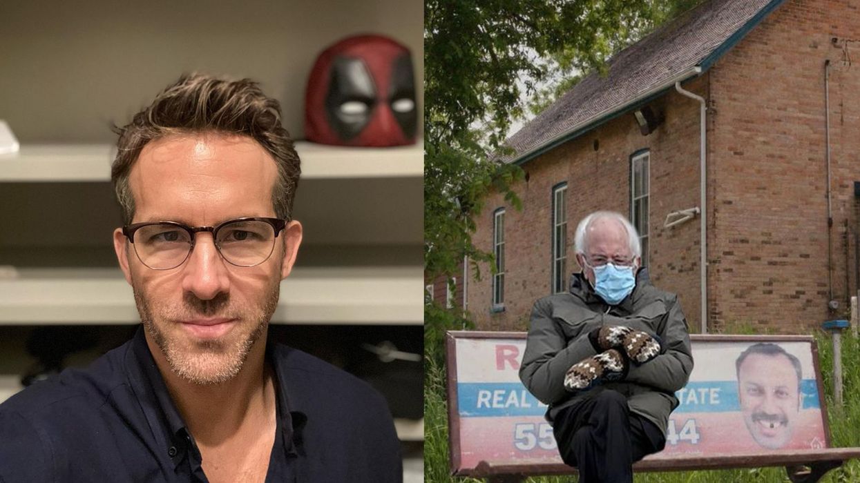 Celebrities Are Hopping On The Bernie Sanders Meme Train & It's So Canadian