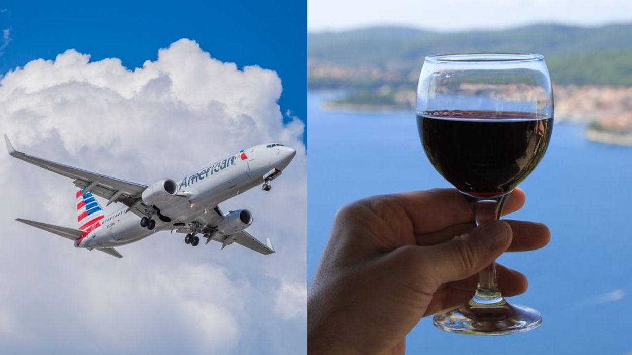 American Airlines Has Too Much Wine So They Started A Delivery Service