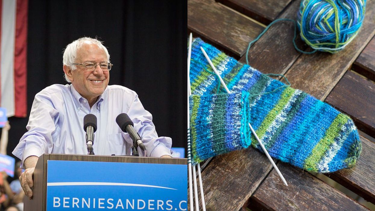 The Woman Who Made Bernie Sanders's Iconic Viral Mittens Says They Aren't For Sale