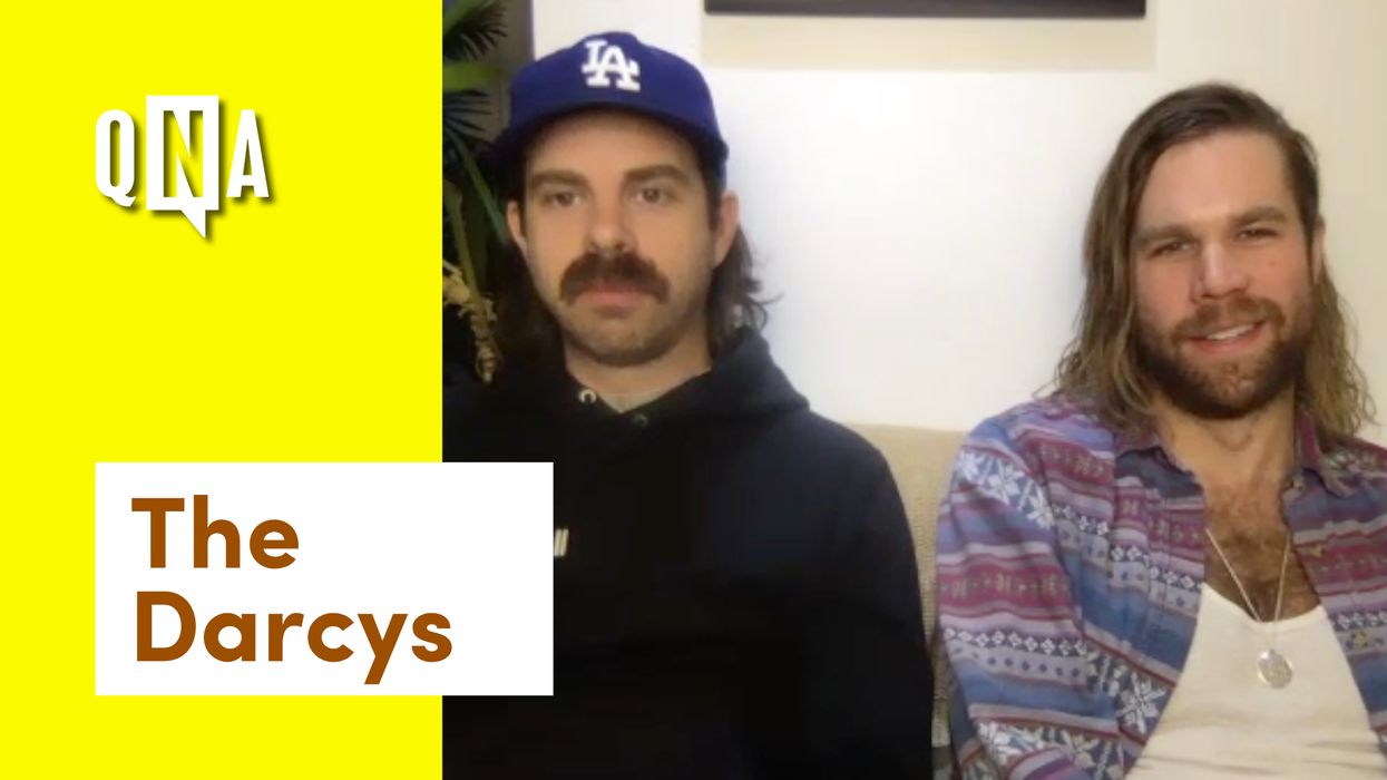 Toronto Duo The Darcys Talk About The Band, Their Bond, And Who's Boss (VIDEO)