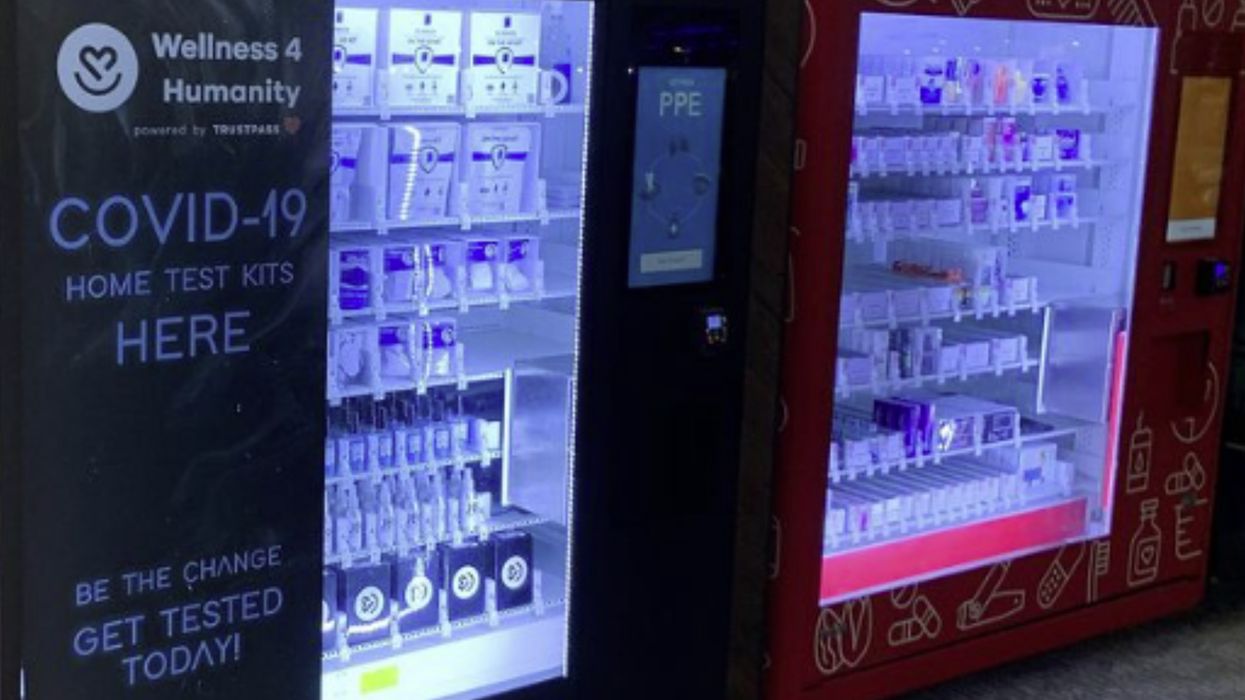 A New Type Of Vending Machine Is Coming In the Fight Against COVID-19