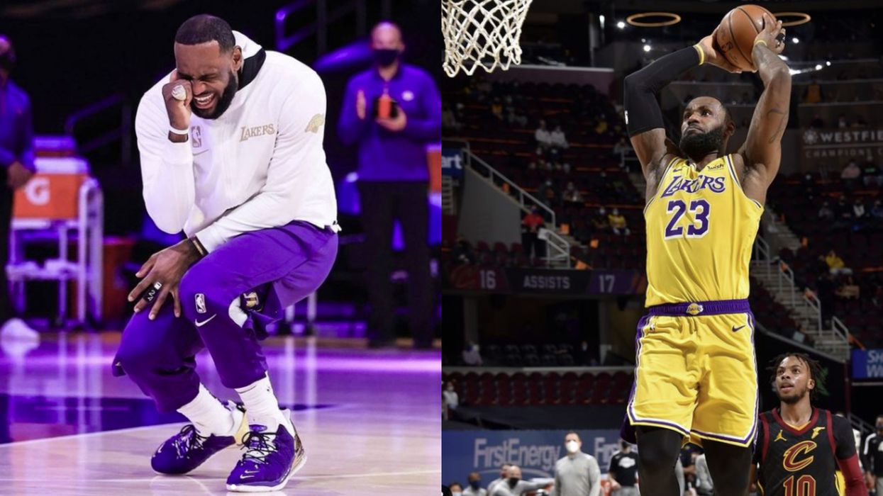 LeBron James Trolls Woman Who Heckled Him During NBA game