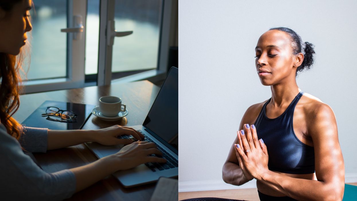 The Best Exercises To Do If You Are Experiencing Burnout Working From Home Were Revealed