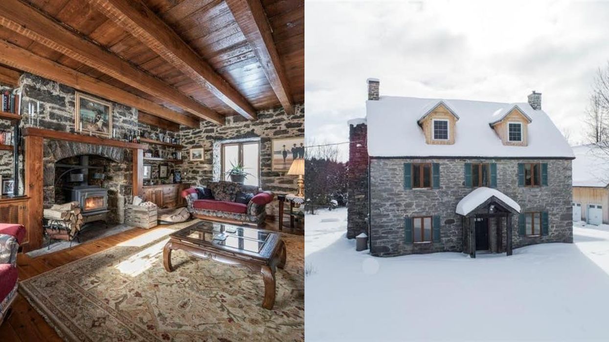 Ontario Scottish Home For Sale Lies In A 32-Acre Forest & You Can Almost Hear The Bagpipes