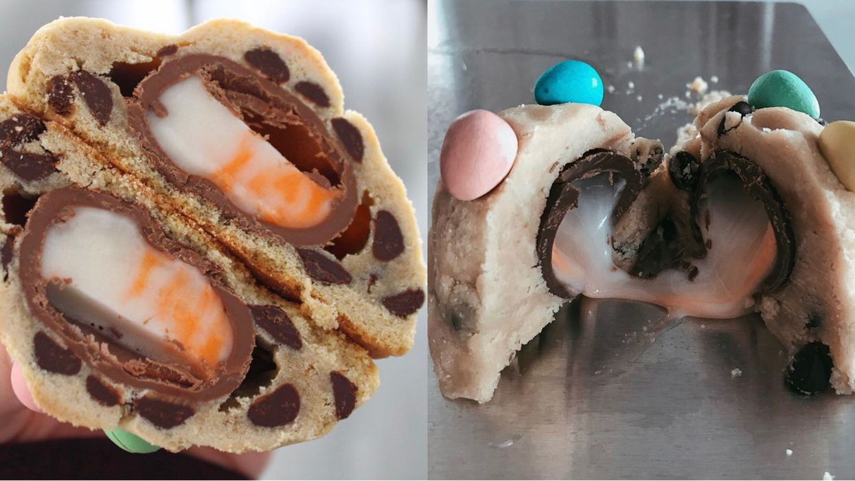 Ontario's Creme Egg Stuffed Cookies Are Finally Back & You Can Get Them Delivered