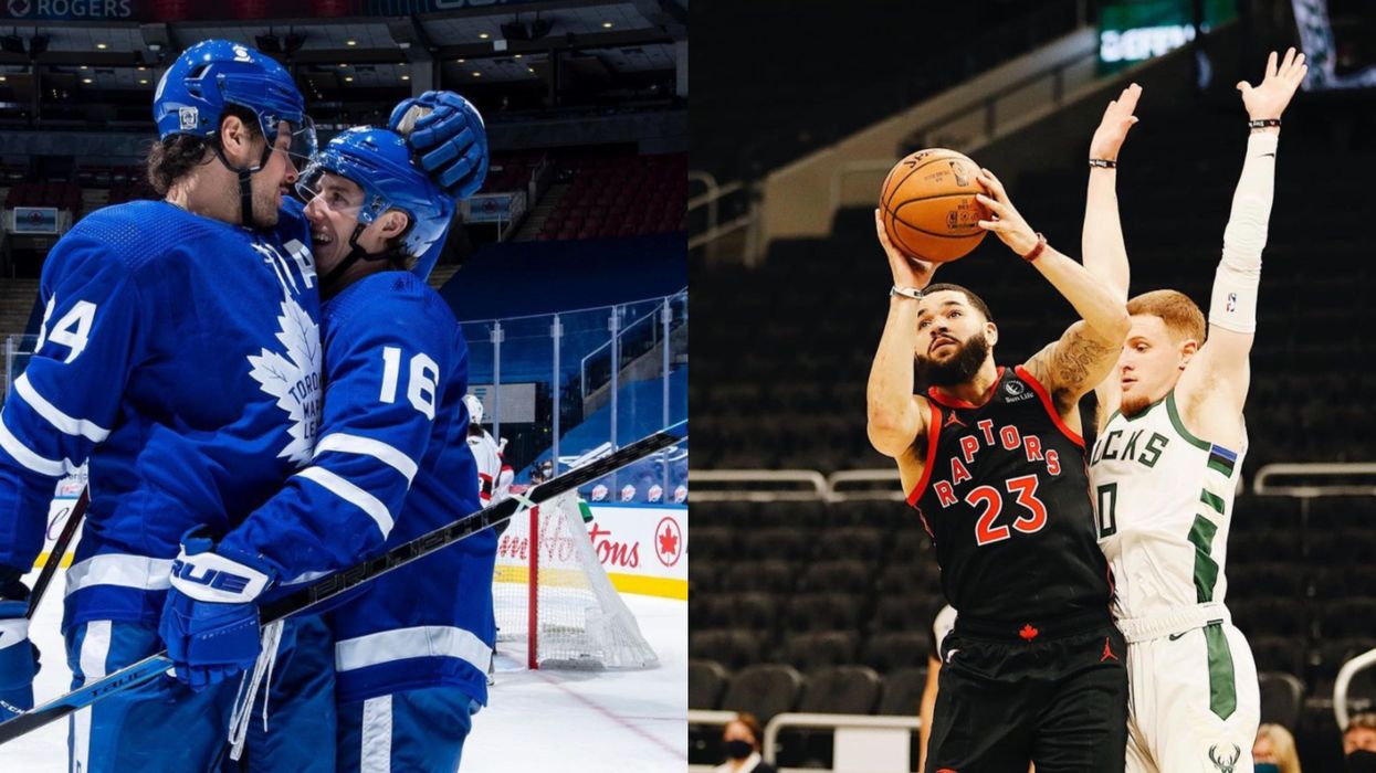 Toronto Erupts After Leafs & Raptors Double Win On The Same Night
