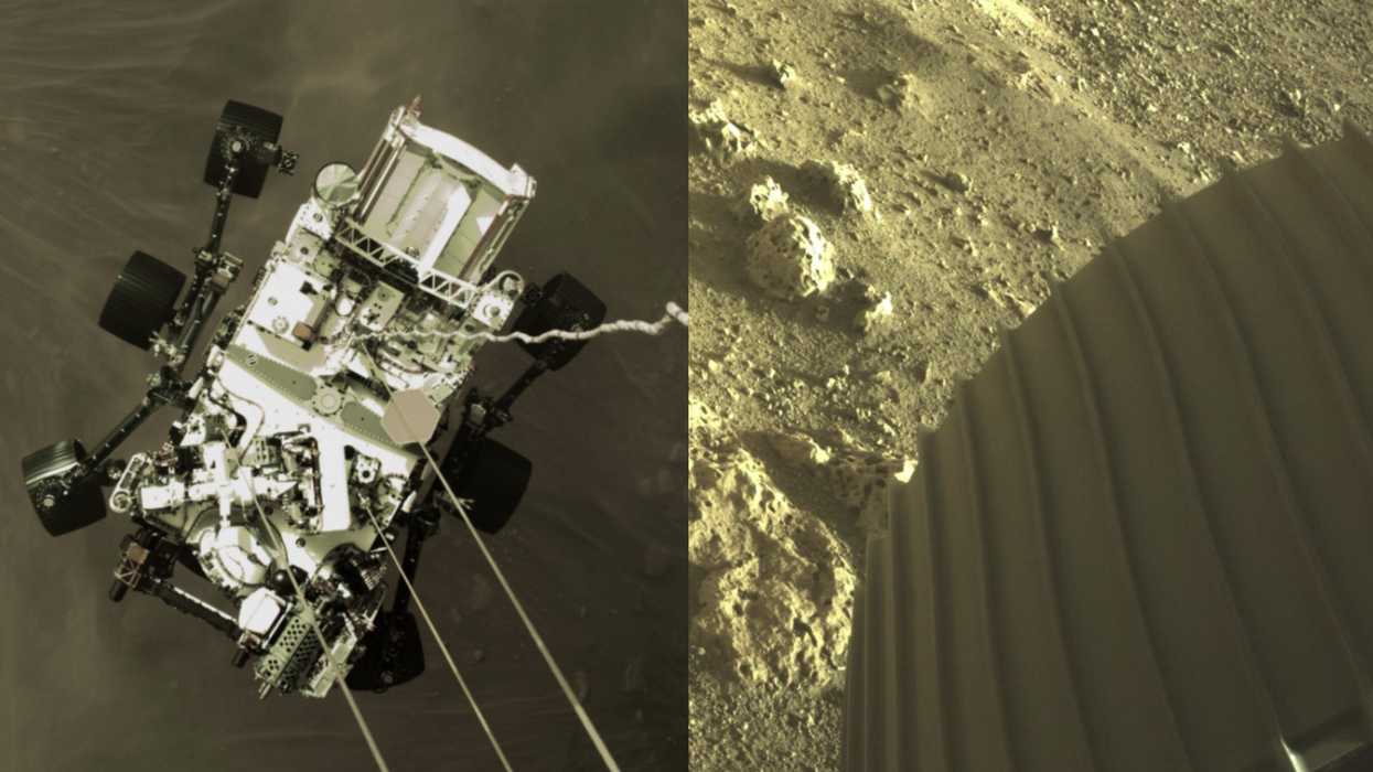 NASA's New Rover Just Shared Its First Color Image Of Mars & It's Jaw-Dropping