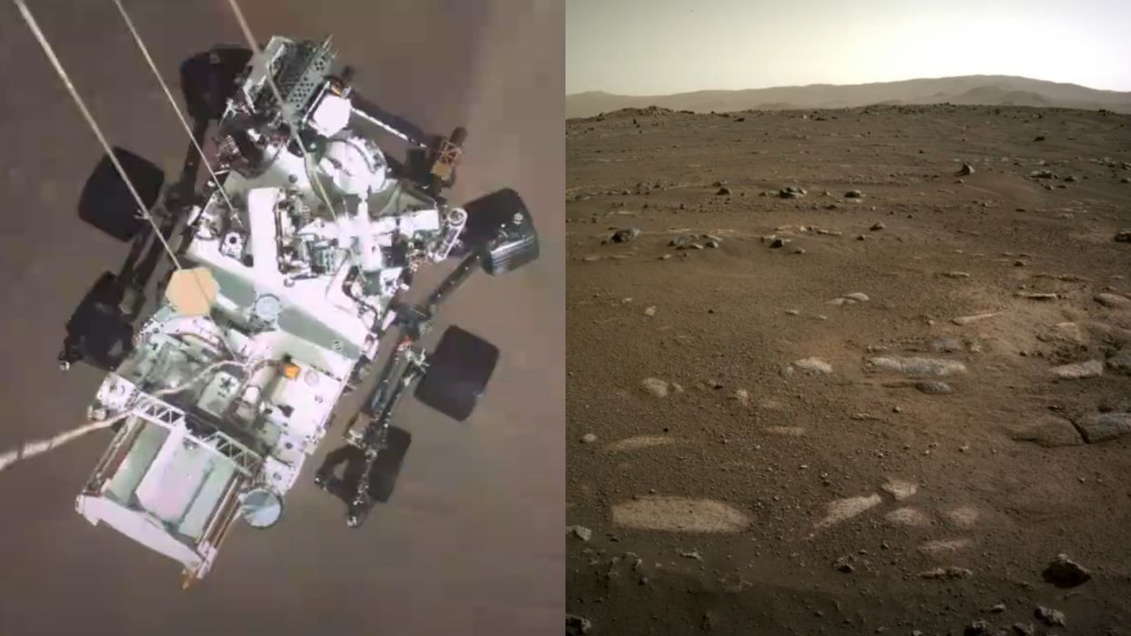 NASA Just Released Incredible New Footage Of The Mars Rover's Daring Landing