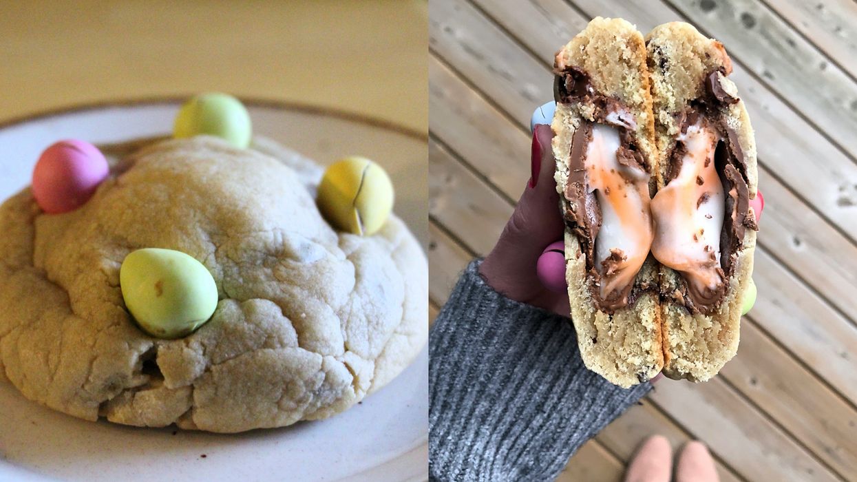 I Tried Ontario's Gooey Creme Egg-Stuffed Cookie & Here's My Honest Opinion (PHOTOS)