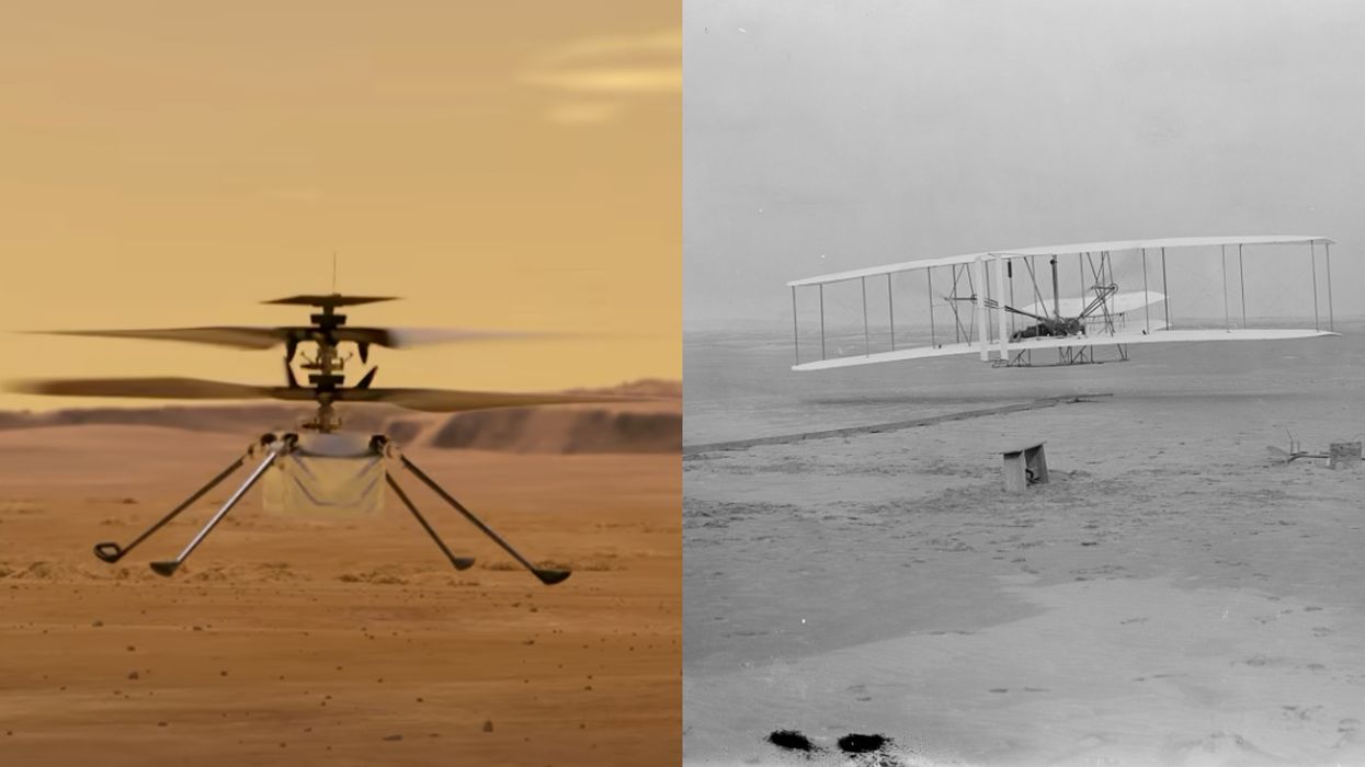 NASA's Mars Helicopter Is Carrying A Piece Of American History On Its Upcoming Flight