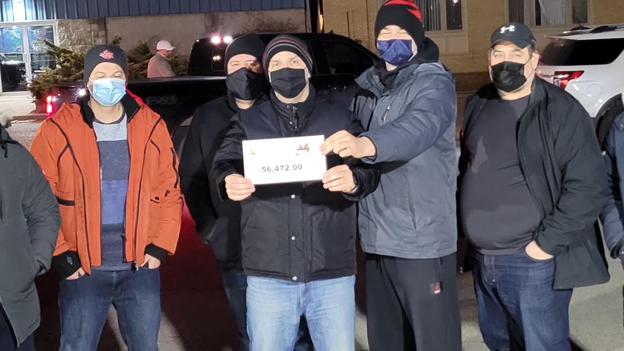A Group Of Ontario Dads Won The Lottery & Just Want To Use It To Spoil Their Wives