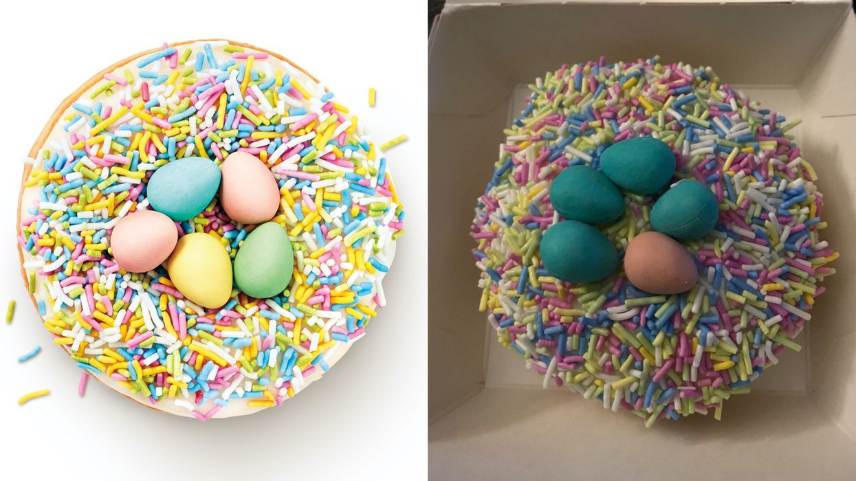 I Tried Timmies Mini Egg Donuts To See If They're As Cute IRL & This Is My Honest Opinion