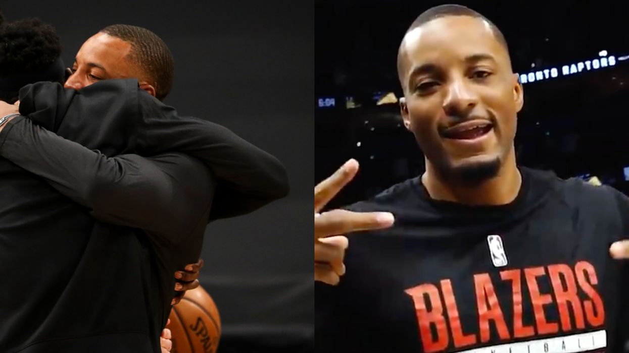 Powell Forgot He's Not A Raptor Anymore During Sunday's Game & It Was So Sad (VIDEO)