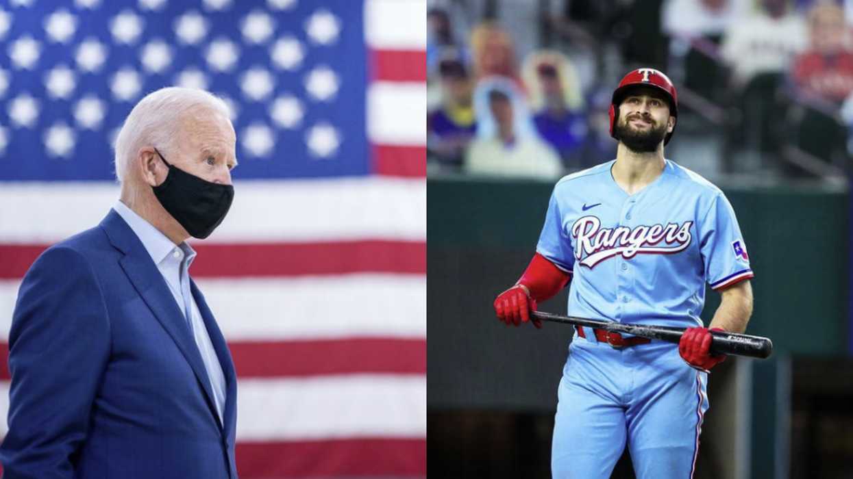 Joe Biden Is Calling Out The Texas Rangers For Allowing 100% Capacity On Opening Day
