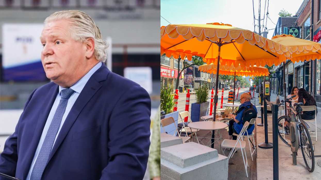 Ford Says It ‘Kills Him’ To Cut Off Outdoor Dining With Provincewide Shutdown