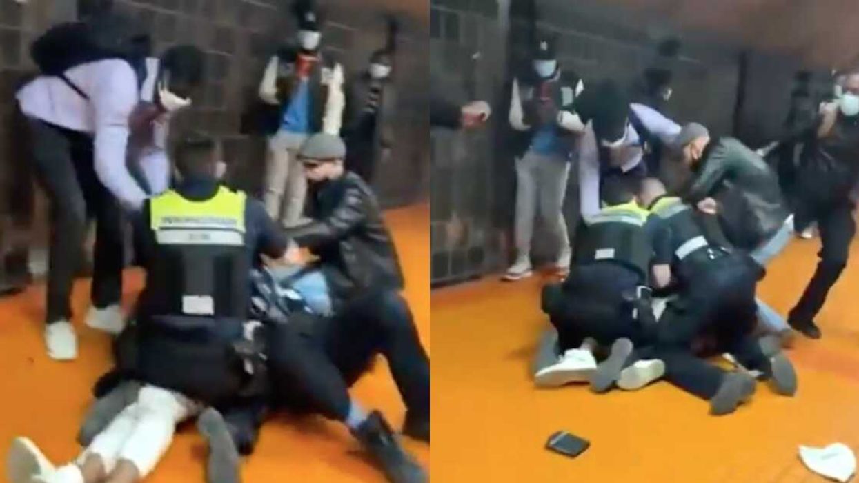 Une vidéo montre une intervention musclée des agents de la STM auprès d'un usager