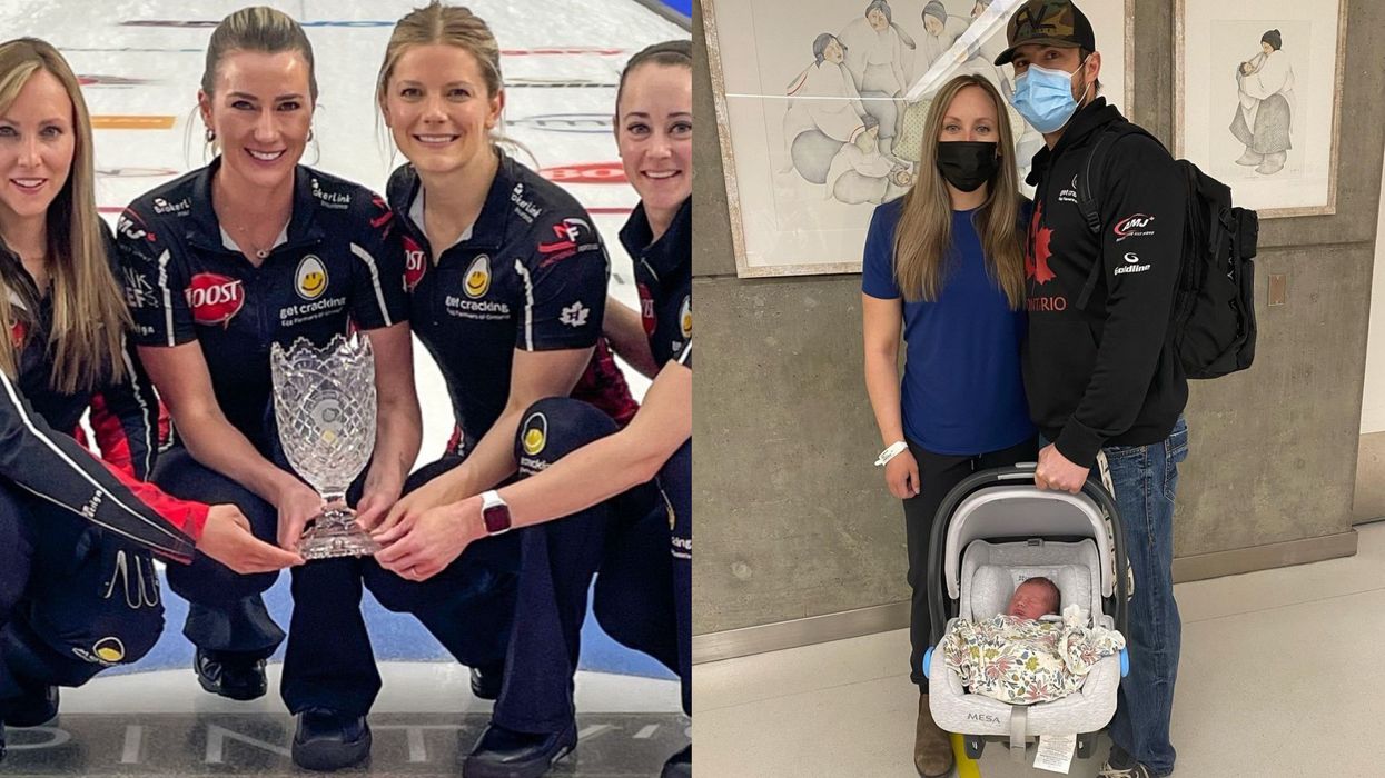Canadian Curling Star Rachel Homan Won A Champions Cup Just Weeks After Having A Baby
