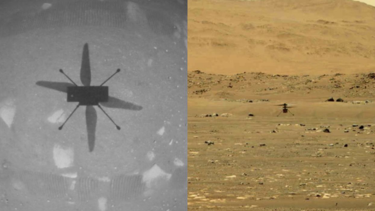 NASA's Mars Helicopter Took Flight & Made History This Morning (PHOTOS)