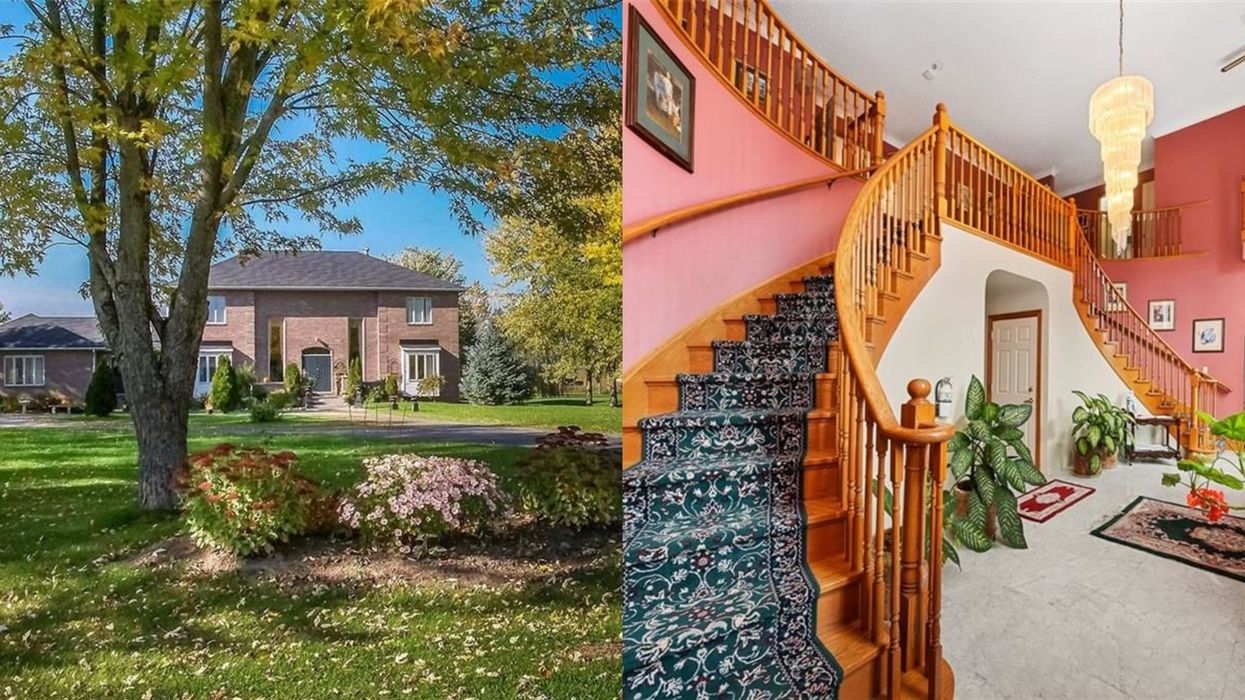 This Affordable Mansion For Sale In Ontario Is So Big You'd Probably Get Lost In It
