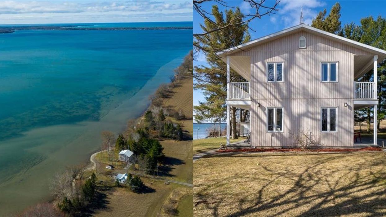This Ontario Home Has Panoramic Views Of A Turquoise Lake & Costs Less Than City Living