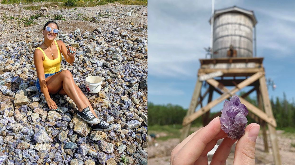 You Can Pick Your Own Purple Gems At Ontario's Stunning Amethyst Mine This Spring